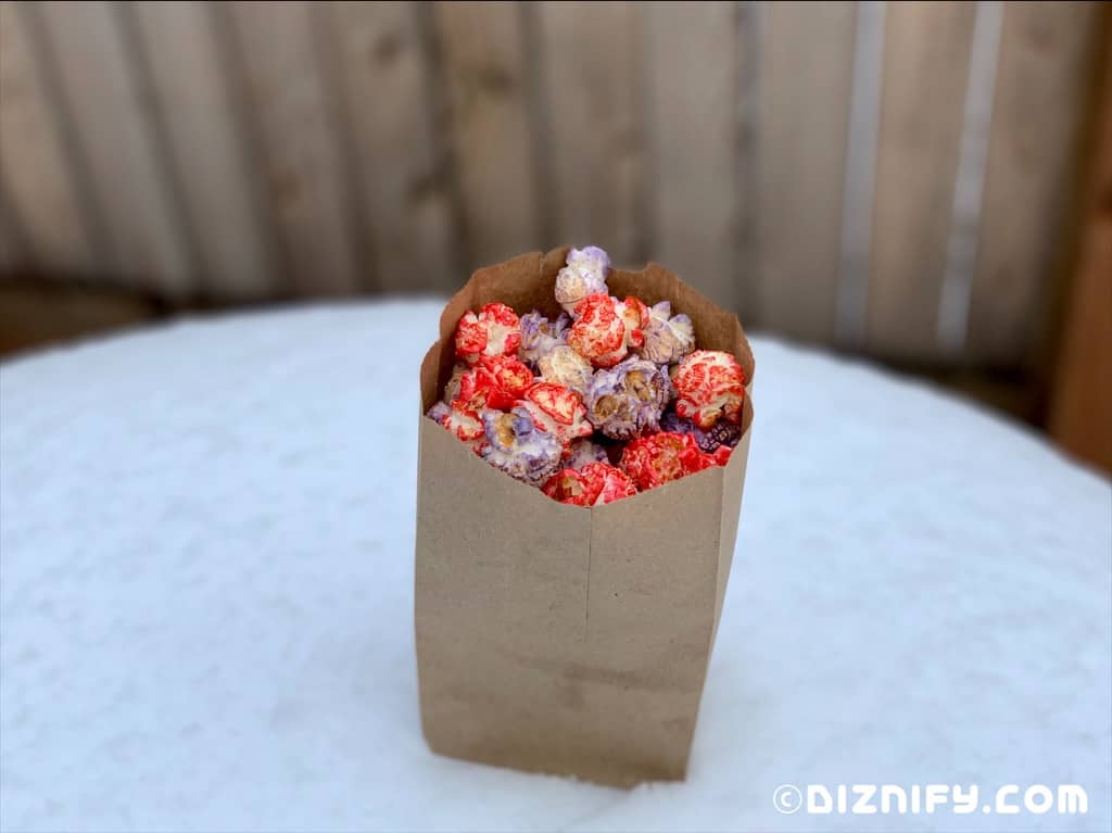 Galaxy's Edge style popcorn in bag