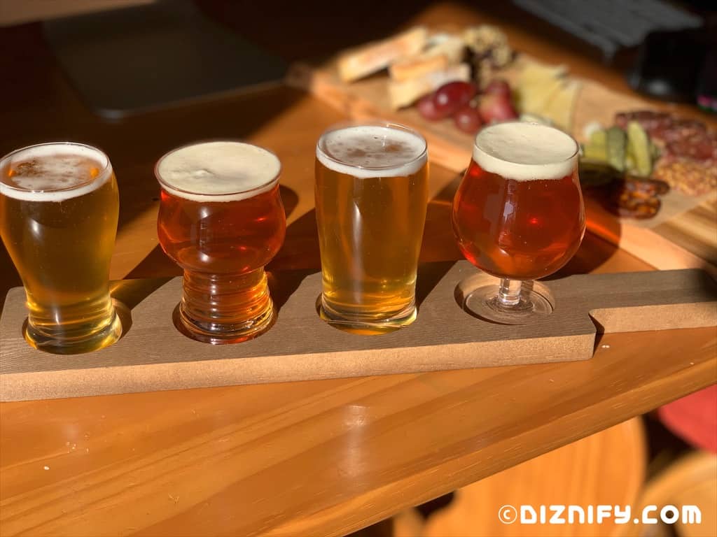 baseline inspired beer flight