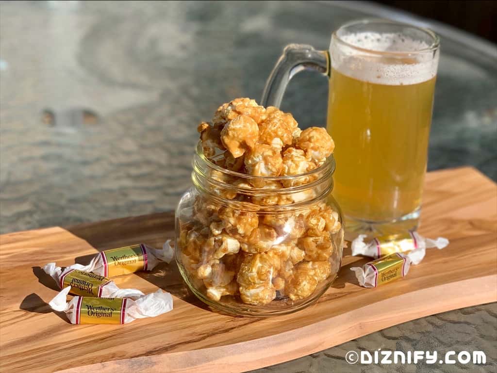 Werther's caramel popcorn inspired by disney's karamell küche