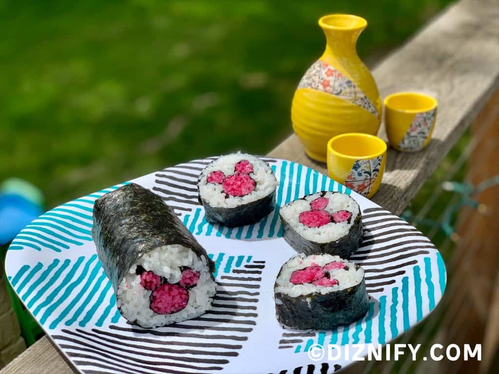 style style sushi roll with hidden mickeys
