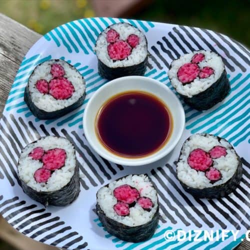Disney Sushi Rolls Copycat Recipe (Mickey Shaped!) - Diznify