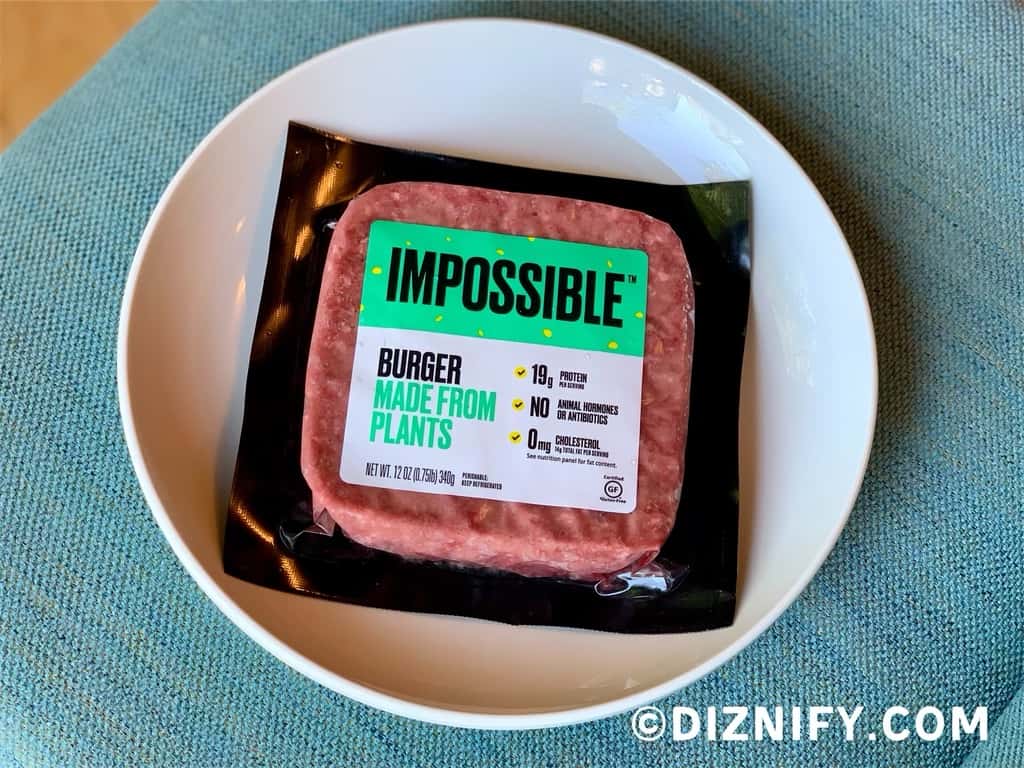 package of Impossible Burger