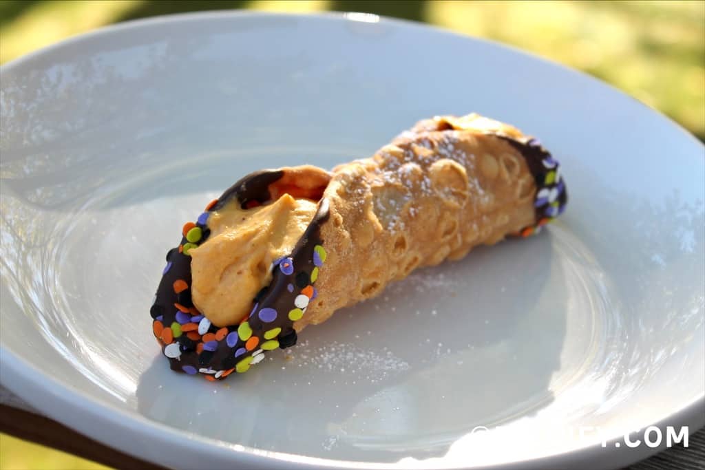 no bake pumpkin cannoli