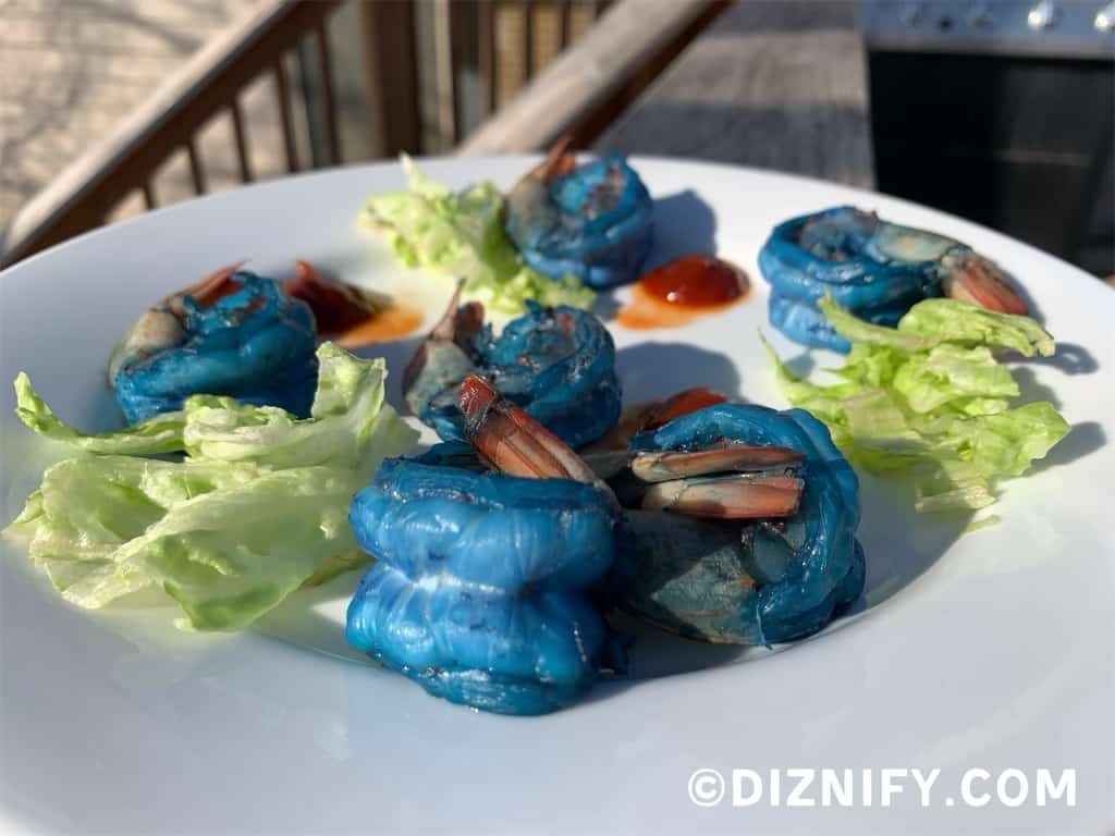 blue butterfly pea shrimp