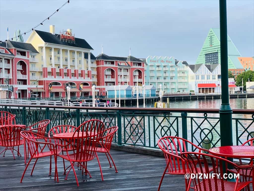 Boardwalk, where the cinnamon bun coffee is sold